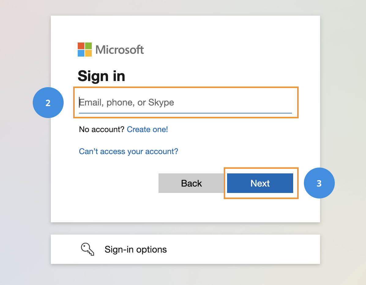SIGN IN Microsoft "Sign In"